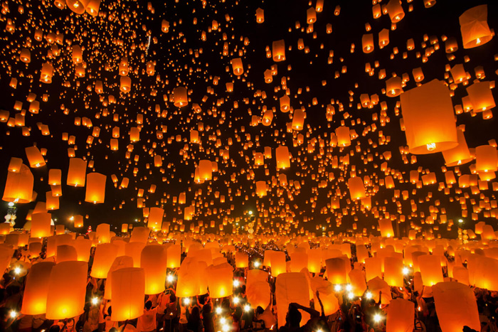 Loy Krathong, festival in Bangkok